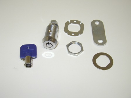 1 1/8  Cam Lock (Tubular Key) $3.99